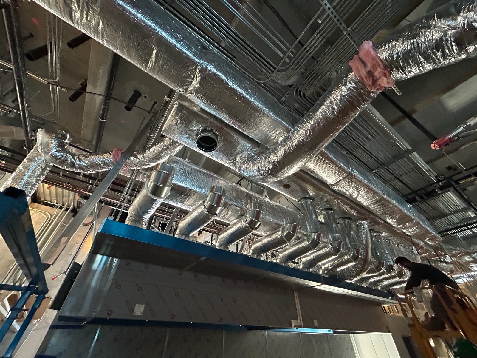 complex plumbing for a commercial project
